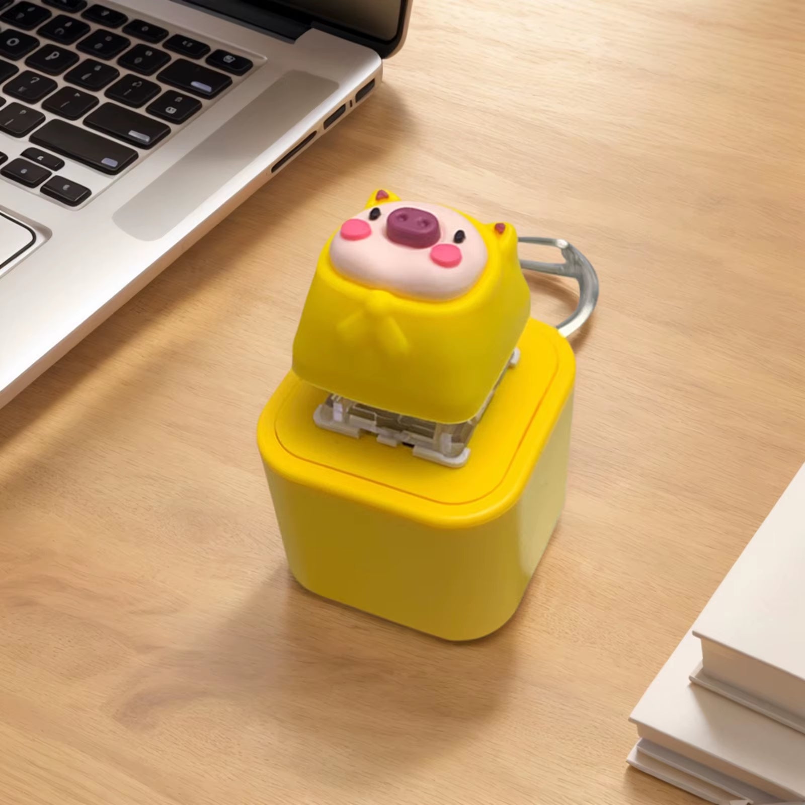 Animal Decompression Toys with Sound Light Keyboard Clicker Keychain Finger Clicker Toys Button Stress Relief Gifts for Adult